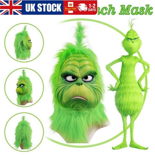 The grinch latex mask - uk,