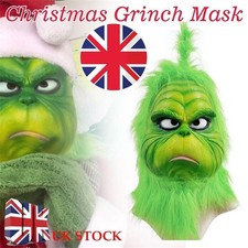 UK The Grinch Latex Mask