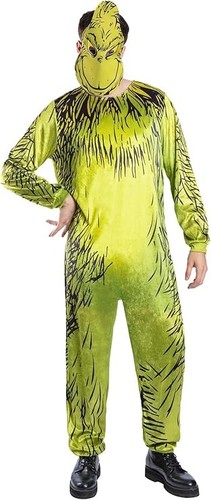 Mens grinch costume adult - mens, dr