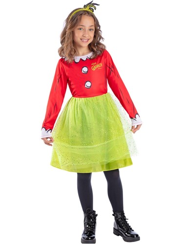 Kids girls grinch santa - girls,