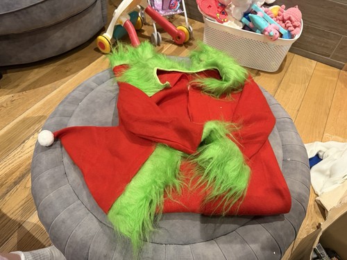 Grinch xmas kids fancy dress - xmas,