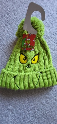 Grinch knit beanie - knit,