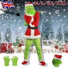Adult Santa Grinch Costume