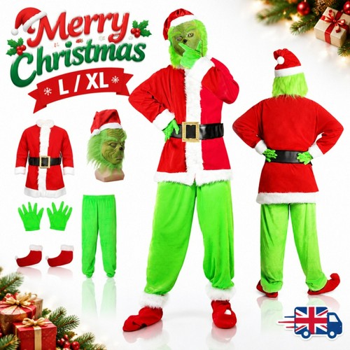 The grinch costume mask - grinch,