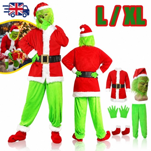 Grinch costume suit adult - costume,