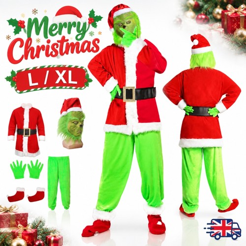 Mens grinch christmas costume - mens,