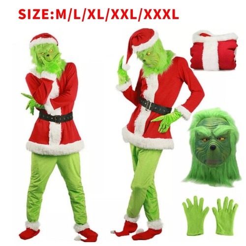 The grinch costume mask - grinch,