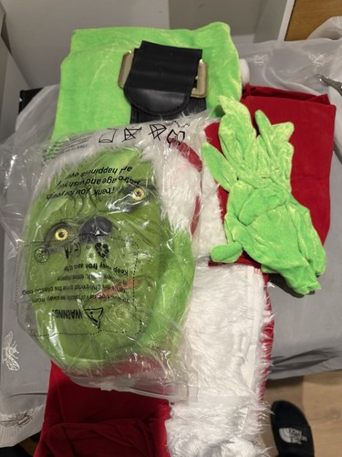 Brand new the grinch santa - new,
