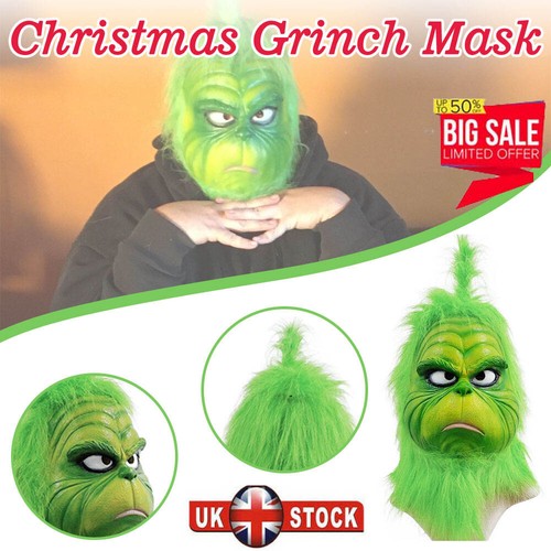 How the grinch latex mask - how,