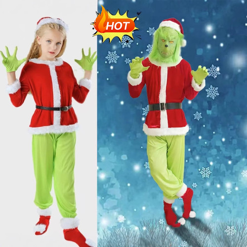 Mens grinch christmas costume - mens,