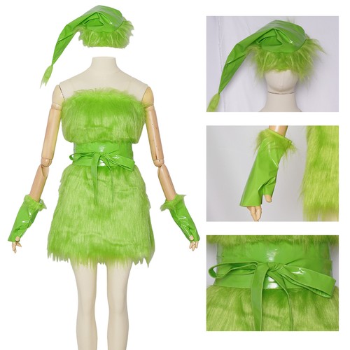 Women christmas grinch cosplay - grinch,