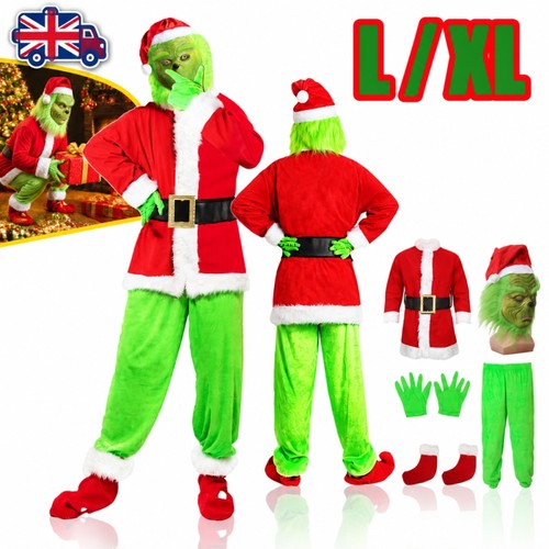 Grinch costume suit adult - costume,