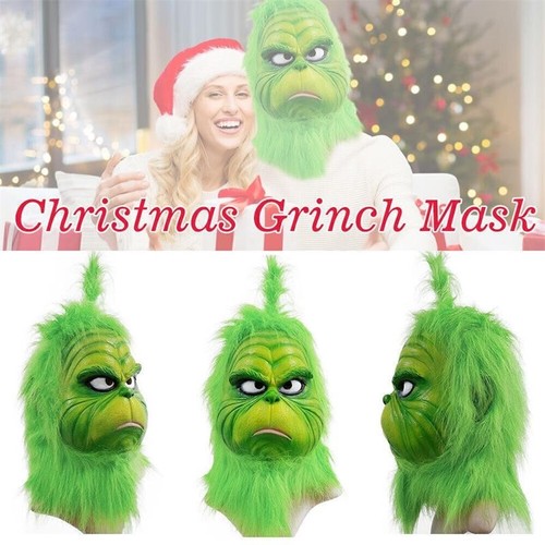 The grinch latex - uk, mask