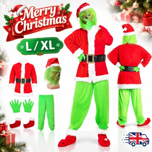 Grinch costume suit adult - grinch,
