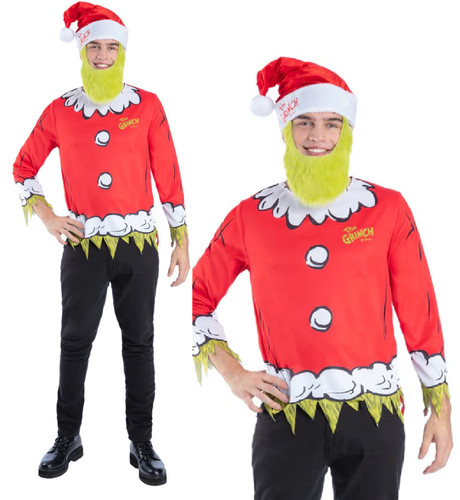 Seuss the grinch santa - grinch,