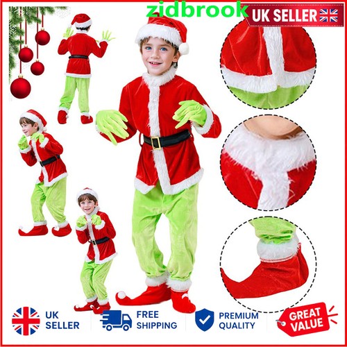Kids grinch costume green - kids,
