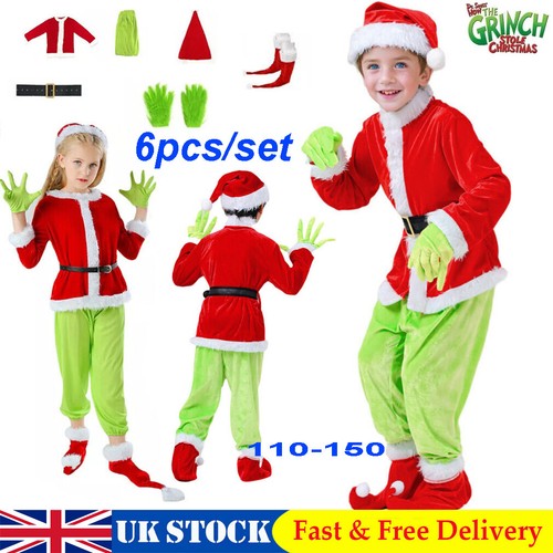 Kids grinch costume green - kids,