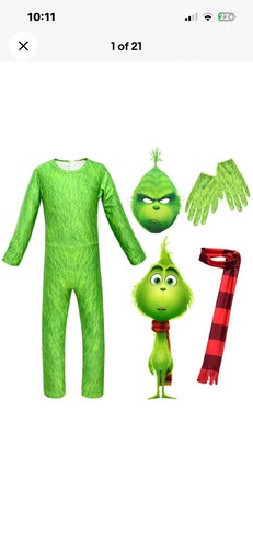 Kids boy the grinchs cosplay - the,