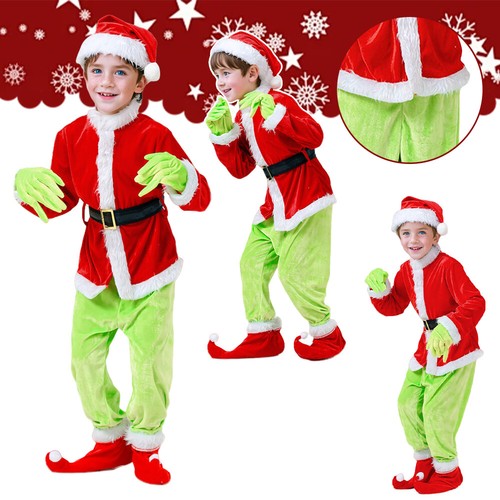 Kids xmas costume - costume, green