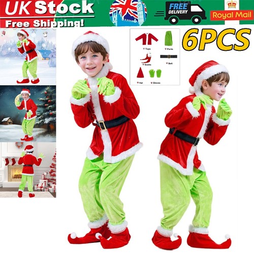 Kids grinch costume green - grinch,