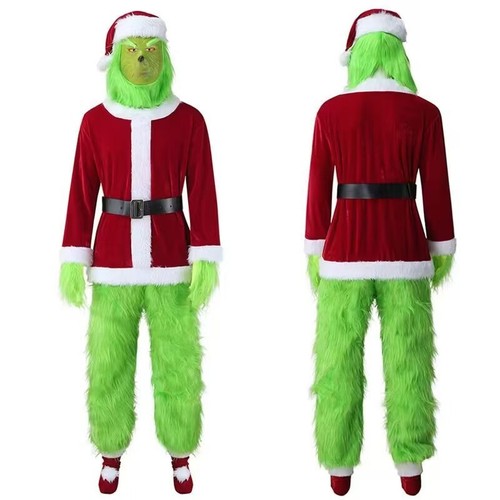 Grinch cosplay costume full - grinch,