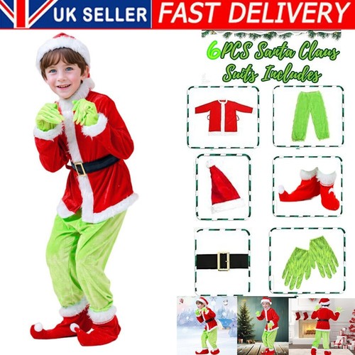 Kids grinch costume - grinch,
