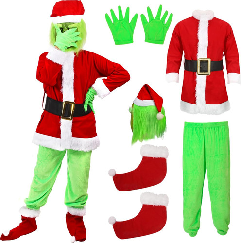 Kids grinch santa - grinch, costume