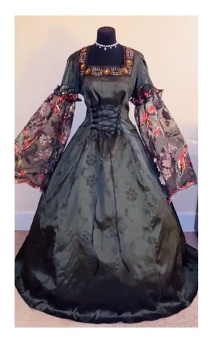 Medieval grinch dress wicked - dress,