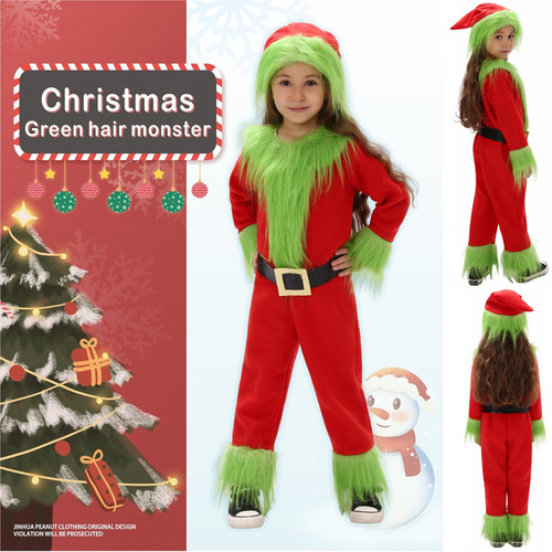 Kids christmas santa grinch - christmas,
