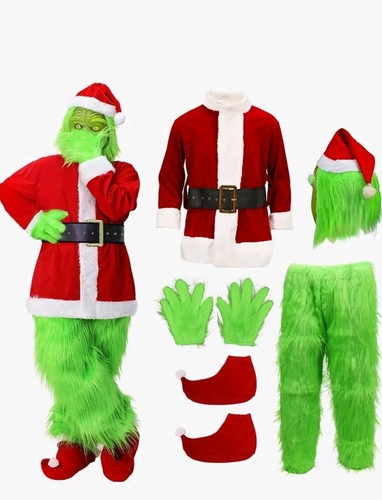 Grinch costume adult small - adult,