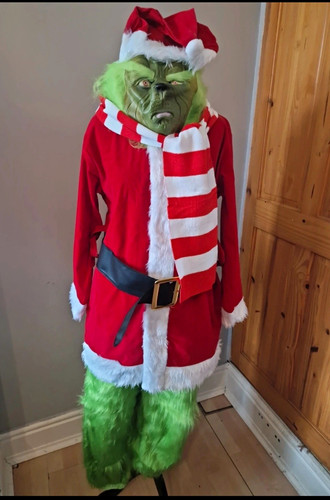 Grinch santa christmas - grinch,